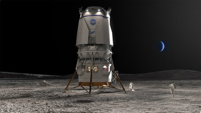 Blue Origin lunar module for Artemis V
