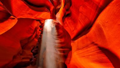 Rugged sandstone canyon formations rising from dry savanna landscape in Madagascar's Isalo National Park